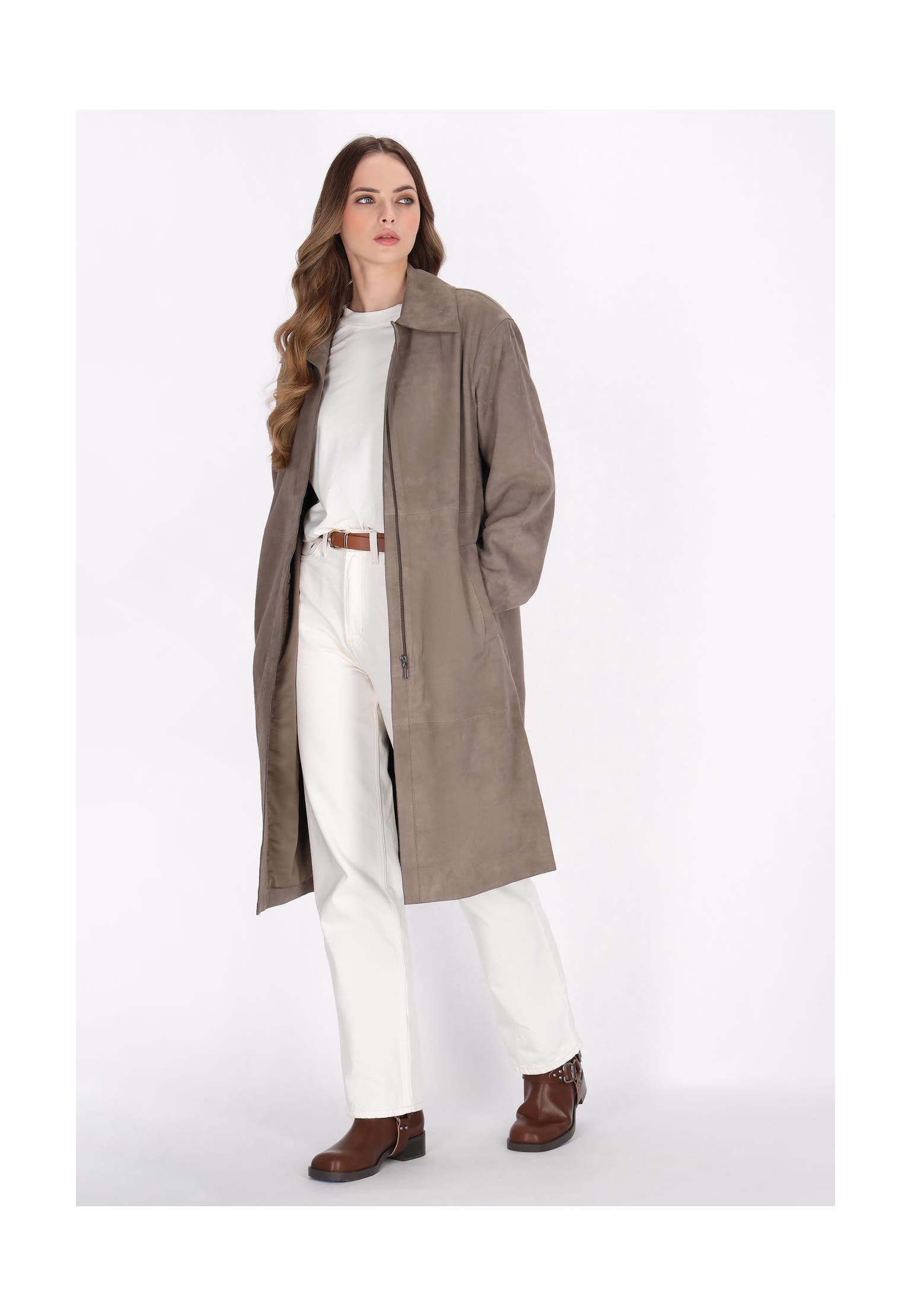 DREIMASTER Mantel taupe grey, Bild 1