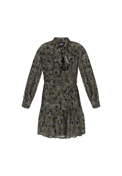 DREIMASTER Casual-Kleid black flower