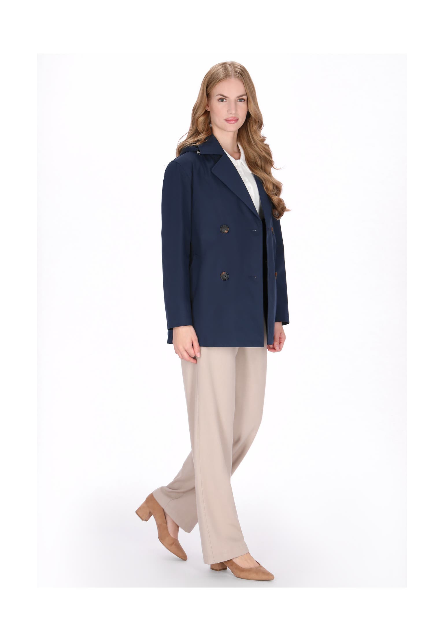 DREIMASTER Mantel navy, Bild 1