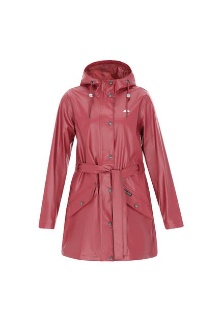 SCHMUDDELWEDDA Regenjacke burgundy