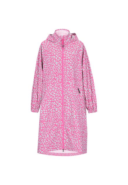 SCHMUDDELWEDDA Regenjacke aqua pink leo