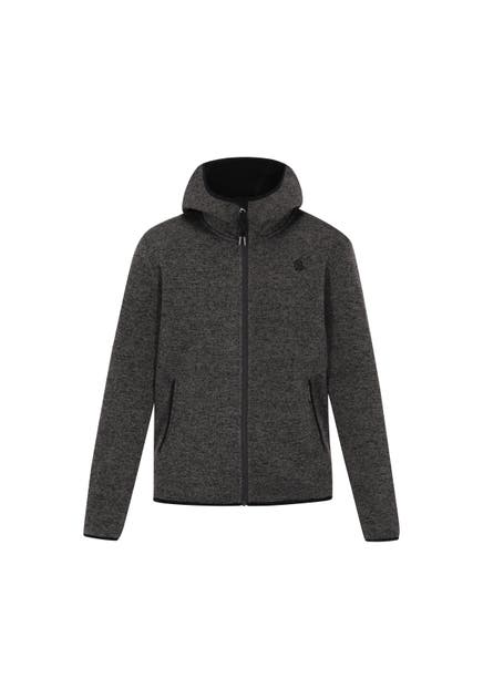 SCHMUDDELWEDDA Fleecejacke dark grey melange