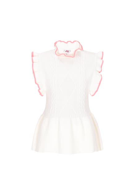 MYMO Casual-Bluse offwhite pink