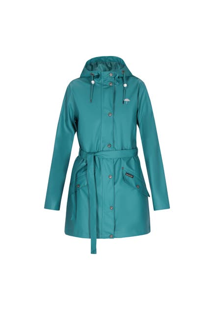 SCHMUDDELWEDDA Regenjacke dark teal