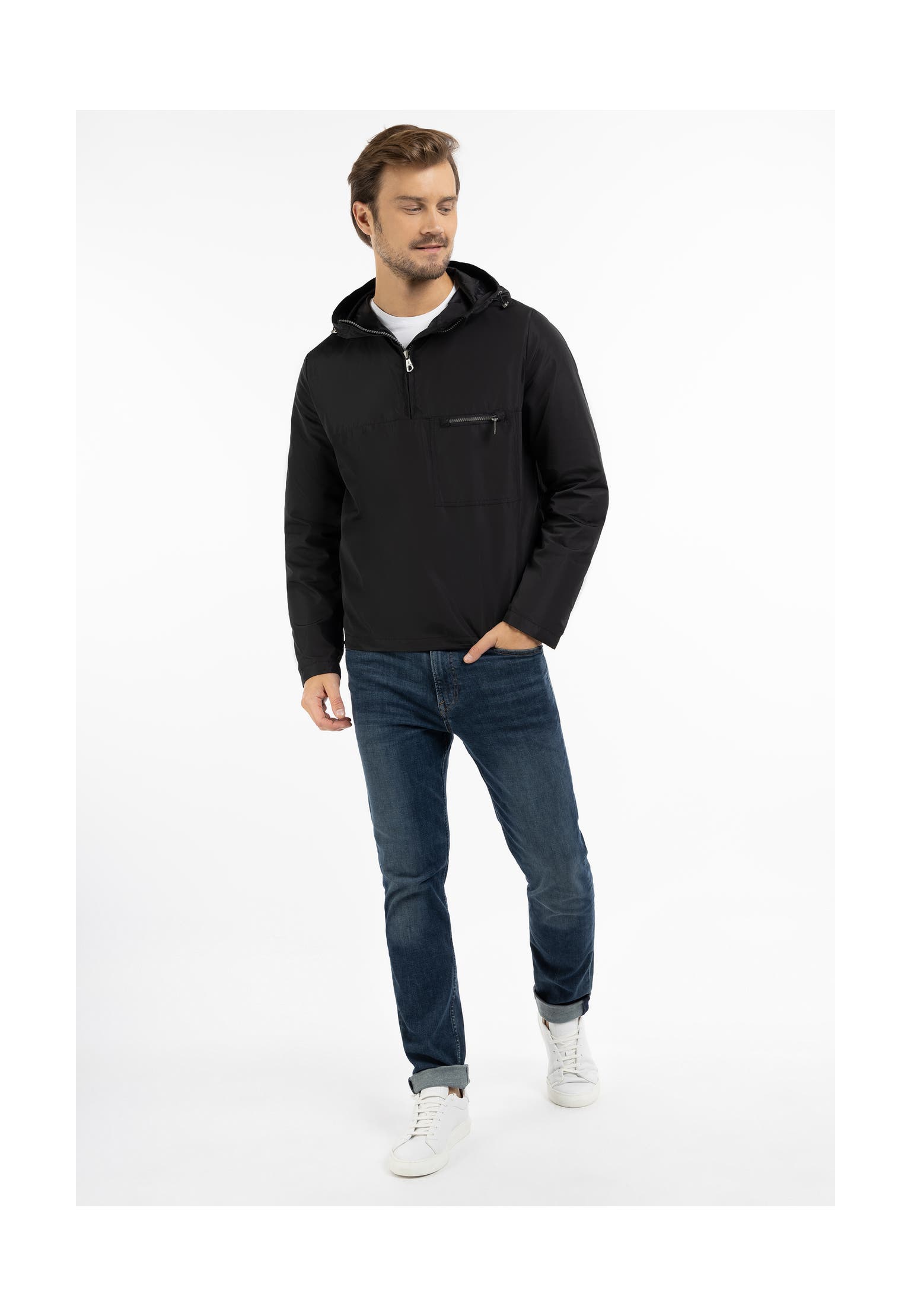 DREIMASTER Übergangsjacke Schwarz, Bild 1