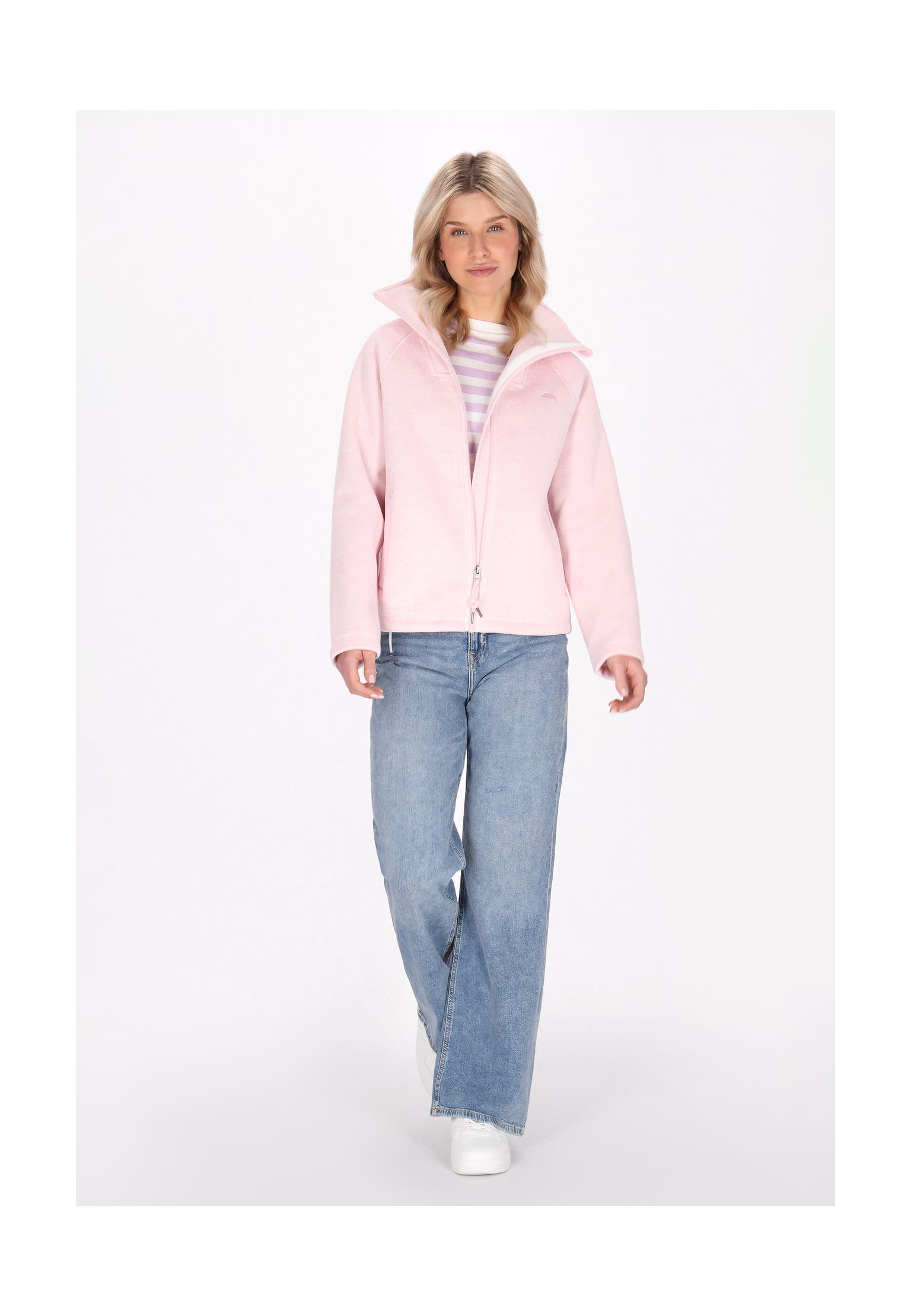 SCHMUDDELWEDDA Übergangsjacke rose melange, Bild 1