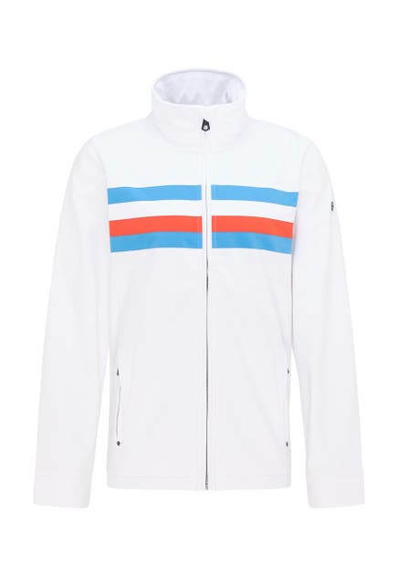 DREIMASTER Übergangsjacke Weiss Retroblau
