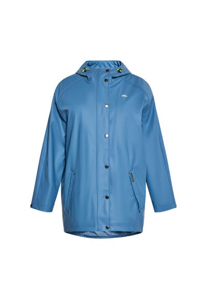 SCHMUDDELWEDDA Regenjacke Stahlblau