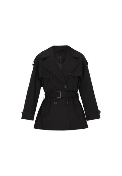 DREIMASTER Mantel black