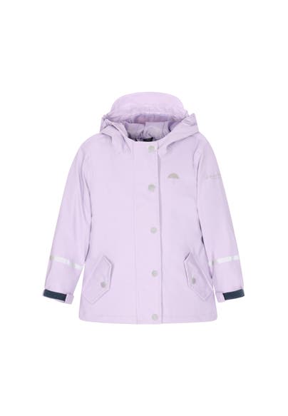 SCHMUDDELWEDDA Regenjacke aus recyceltem Material