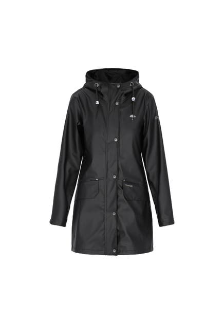 SCHMUDDELWEDDA Regenjacke black