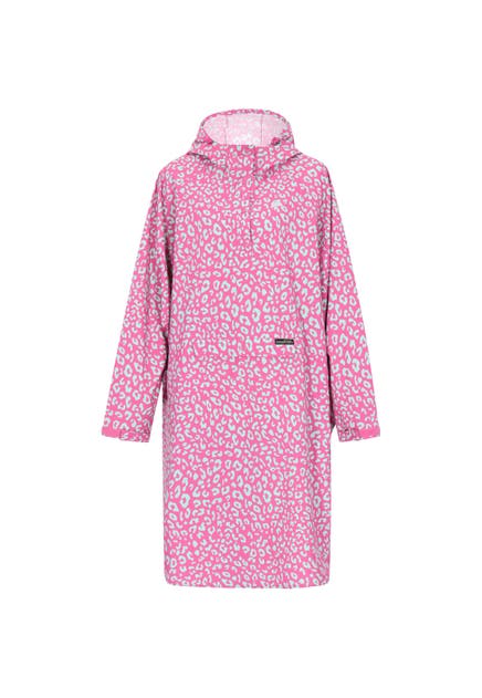SCHMUDDELWEDDA Regenjacke aqua pink leo
