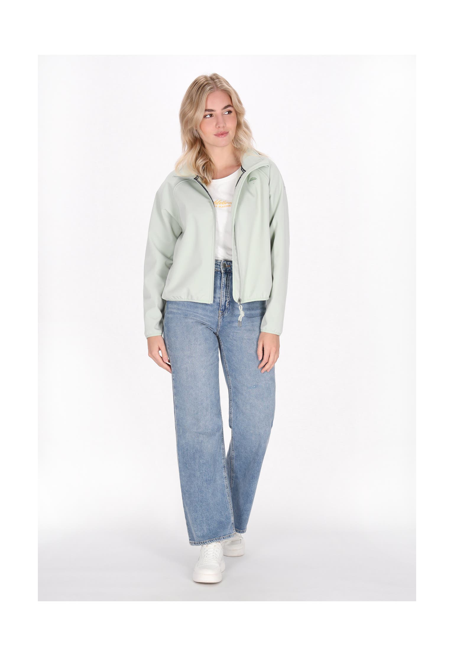 SCHMUDDELWEDDA Übergangsjacke sage green, Bild 1