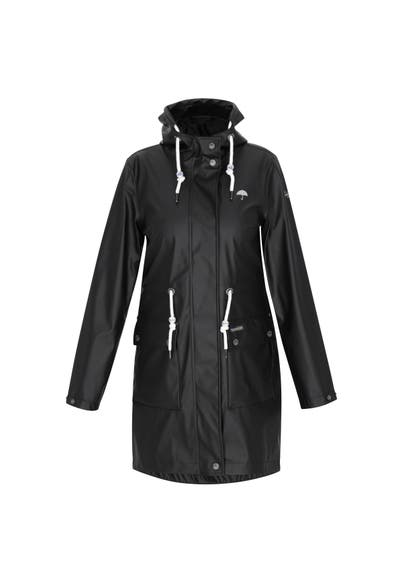 SCHMUDDELWEDDA Regenjacke Black