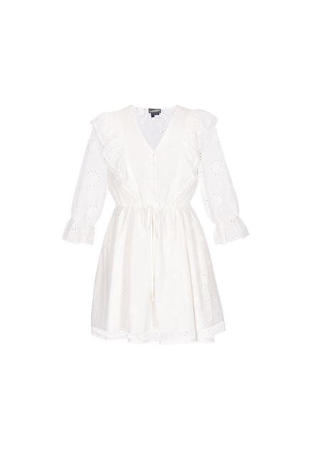 DREIMASTER Casual-Kleid cloud white