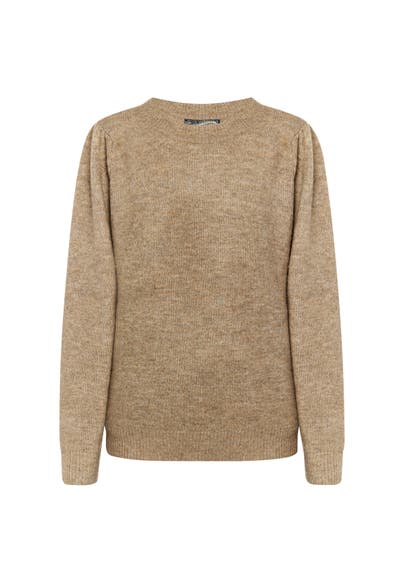 DREIMASTER Pullover Braun Melange