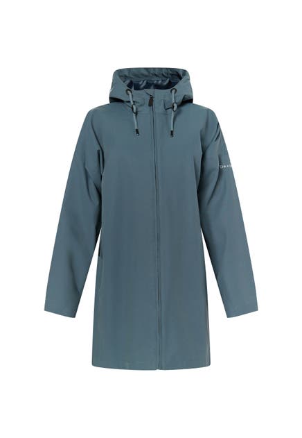 DREIMASTER Regenjacke Graublau