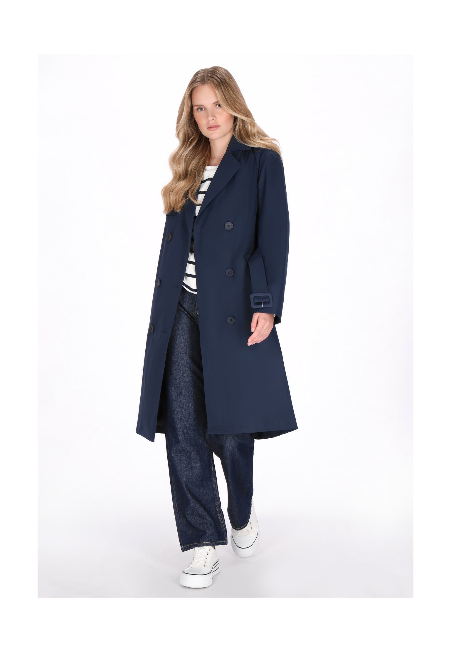 SCHMUDDELWEDDA Mantel navy, Bild 1