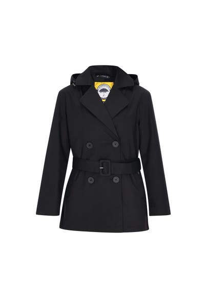 SCHMUDDELWEDDA Mantel black