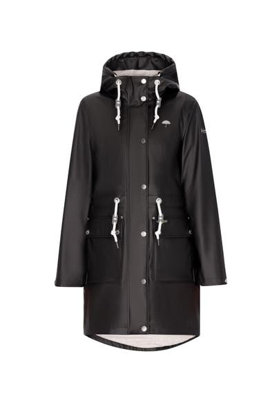 SCHMUDDELWEDDA Regenjacke Schwarz
