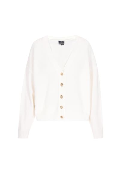 DREIMASTER Strickjacke offwhite