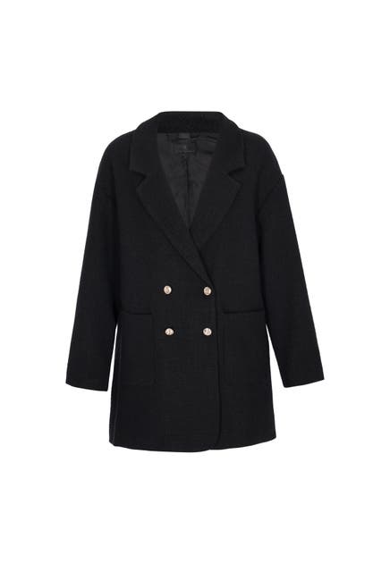 DREIMASTER Mantel black