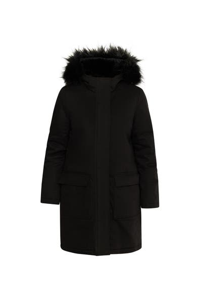DREIMASTER Mantel Schwarz