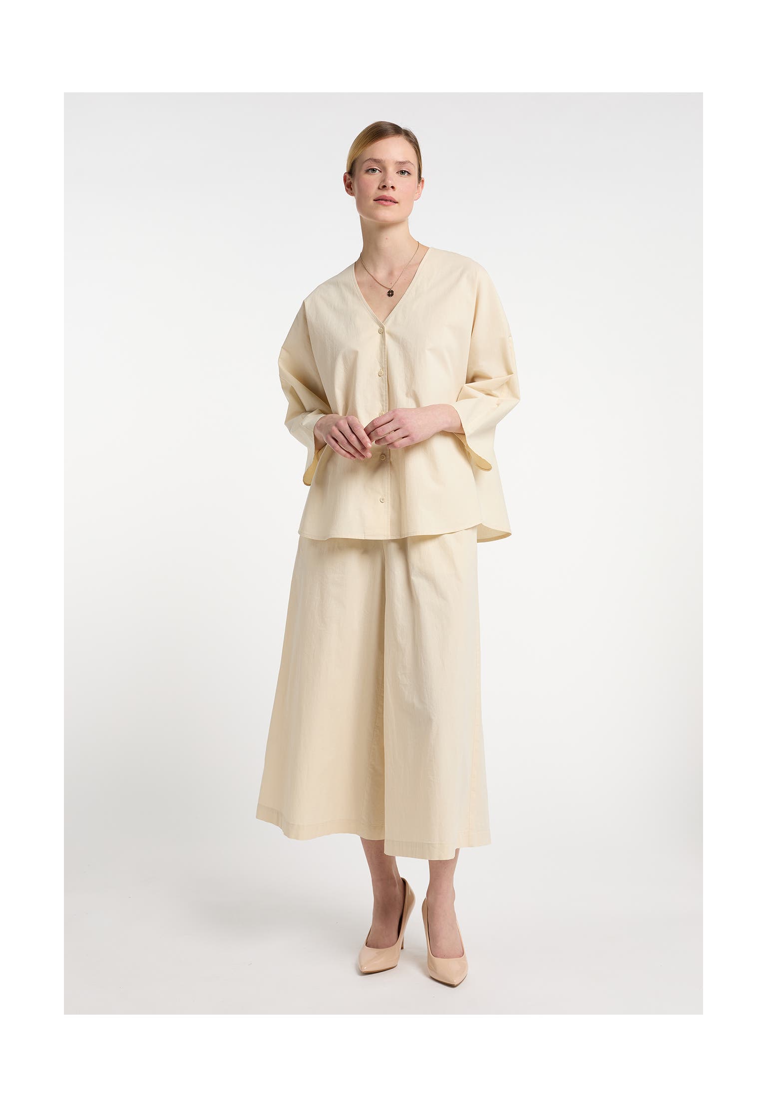 DREIMASTER Casual-Bluse Hellbeige, Bild 1