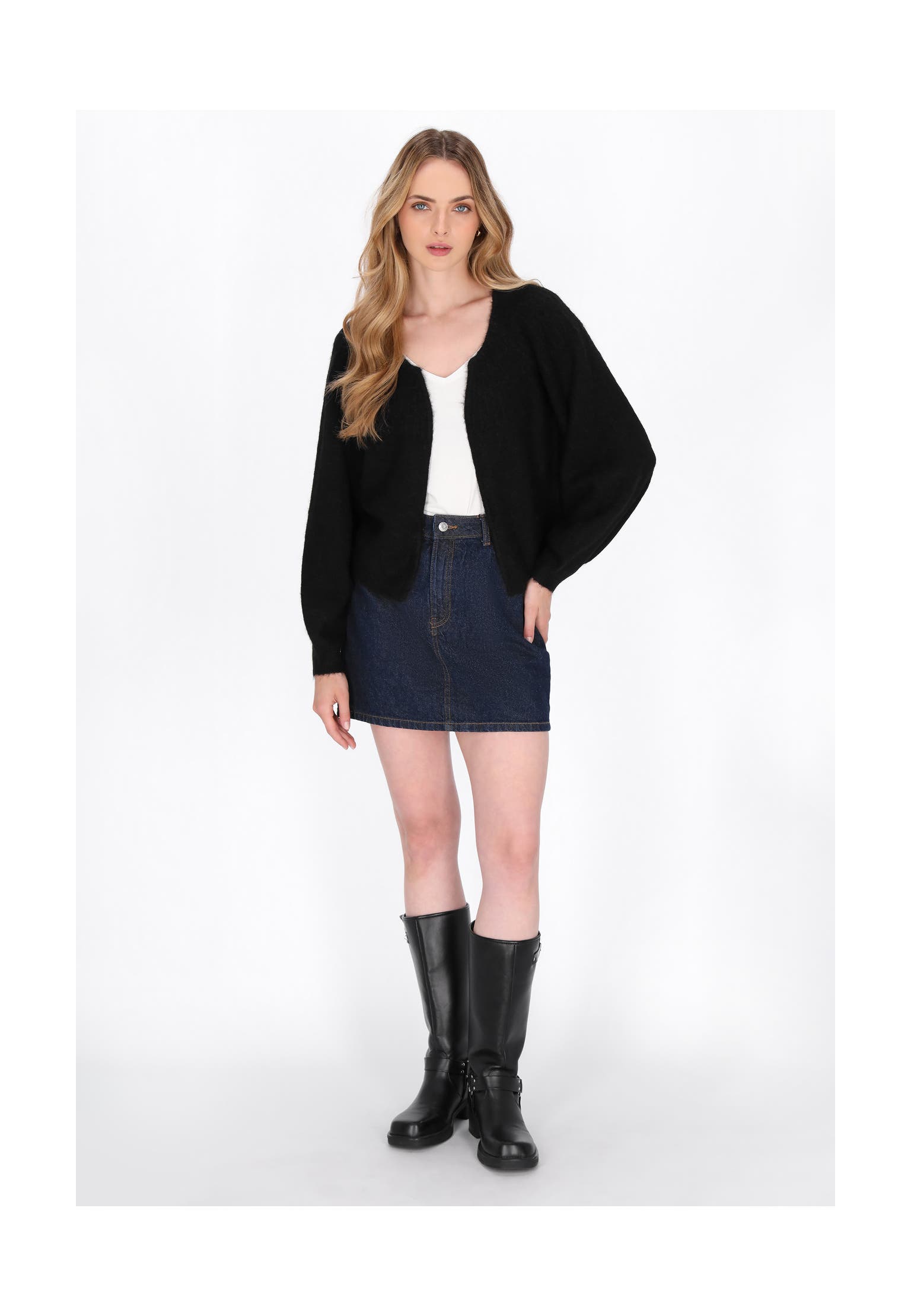 DREIMASTER Strickjacke black, Bild 1