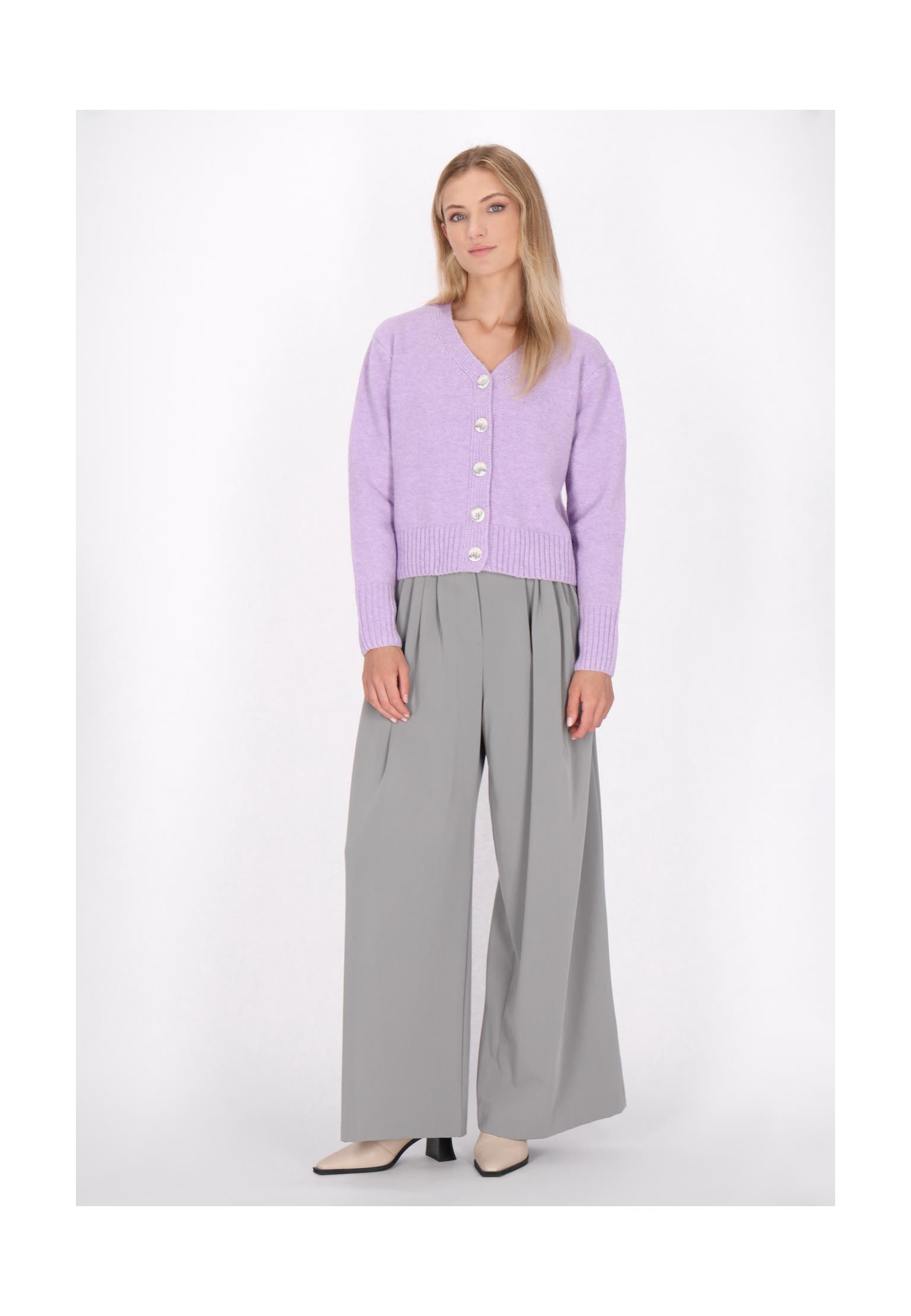 DREIMASTER Strickjacke Lavendel, Bild 1