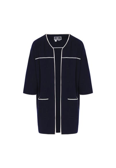 DREIMASTER Strickjacke navy
