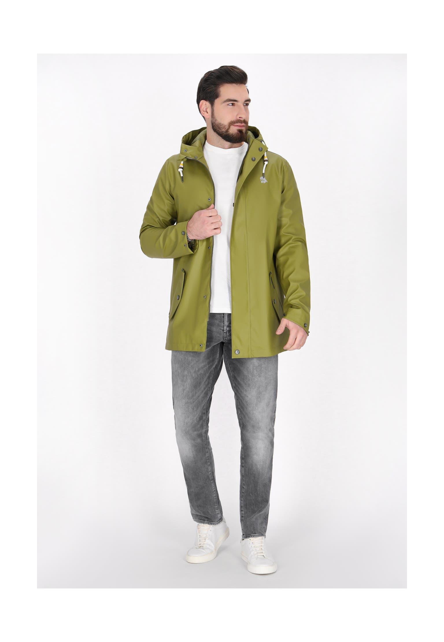 SCHMUDDELWEDDA Regenjacke Olive, Bild 1