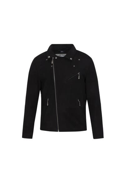 DREIMASTER Lederjacke black