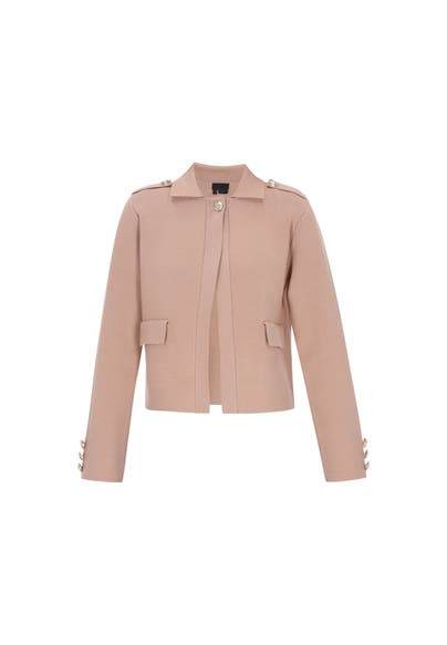 DREIMASTER Strickjacke taupe