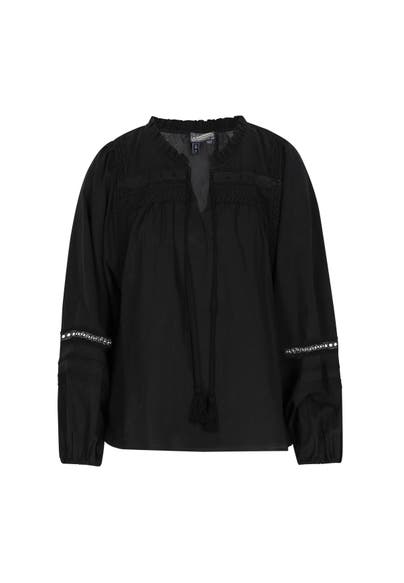 DREIMASTER Casual-Bluse black