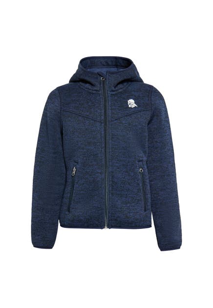 SCHMUDDELWEDDA Strickfleeceblouson