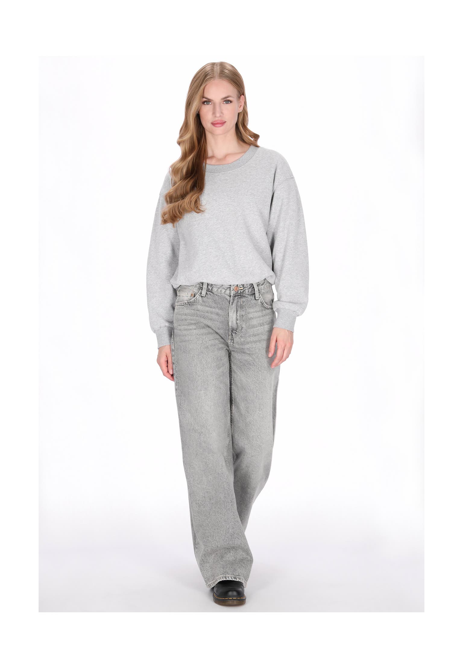 DREIMASTER Sweatshirt grey melange, Bild 1