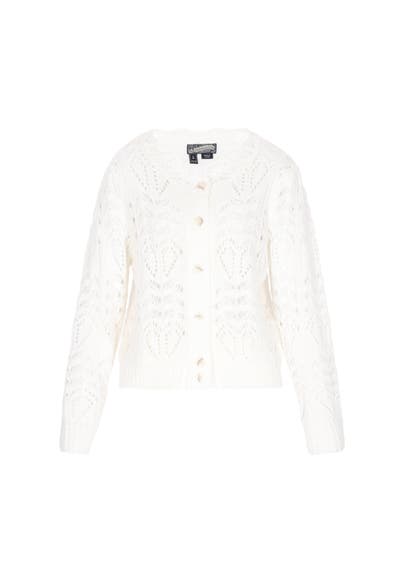 DREIMASTER Strickjacke offwhite
