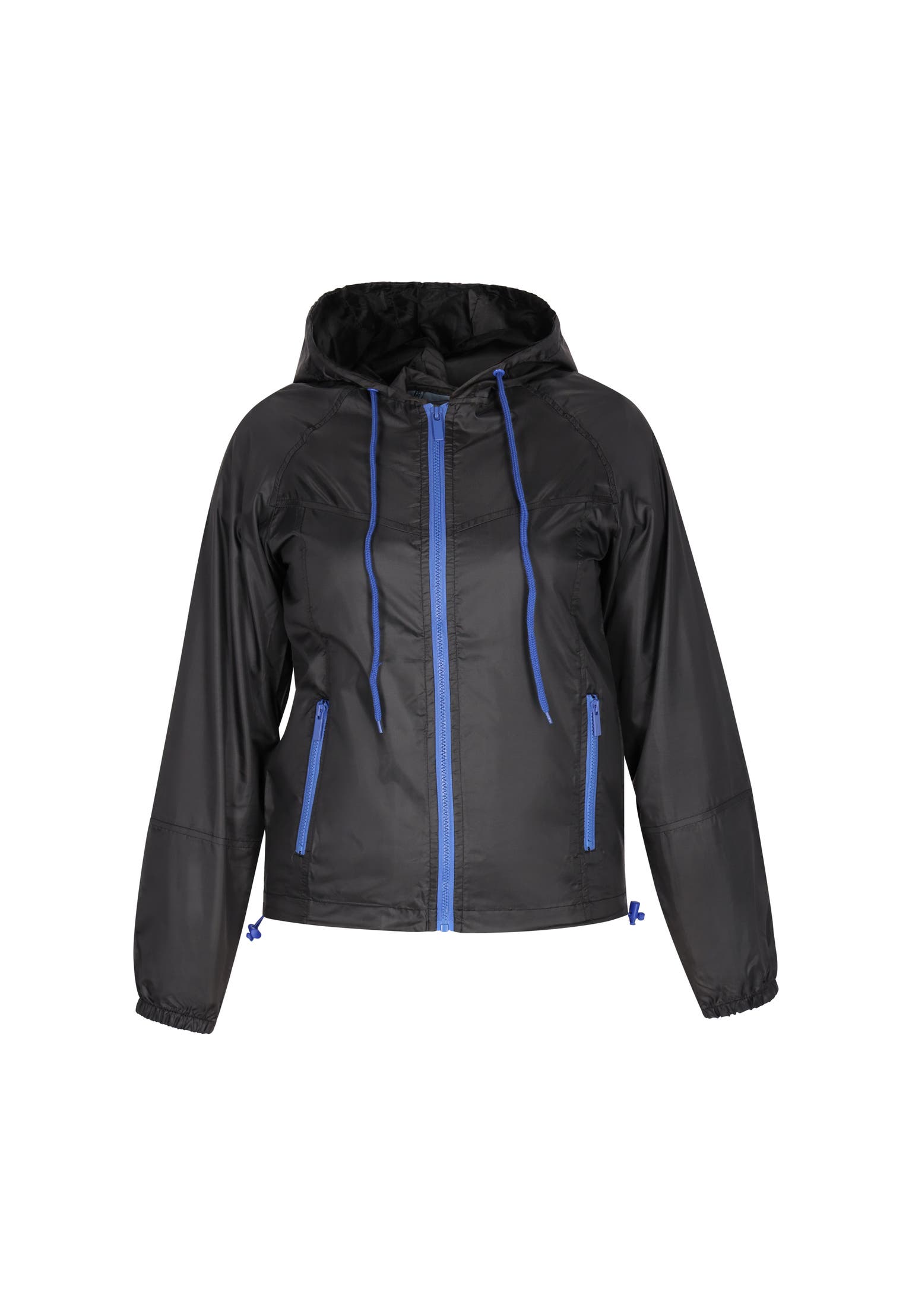 DREIMASTER Übergangsjacke Schwarz Königsblau, Bild 1