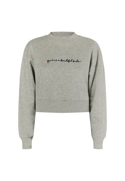 MYMO Sweatshirt Grau Melange