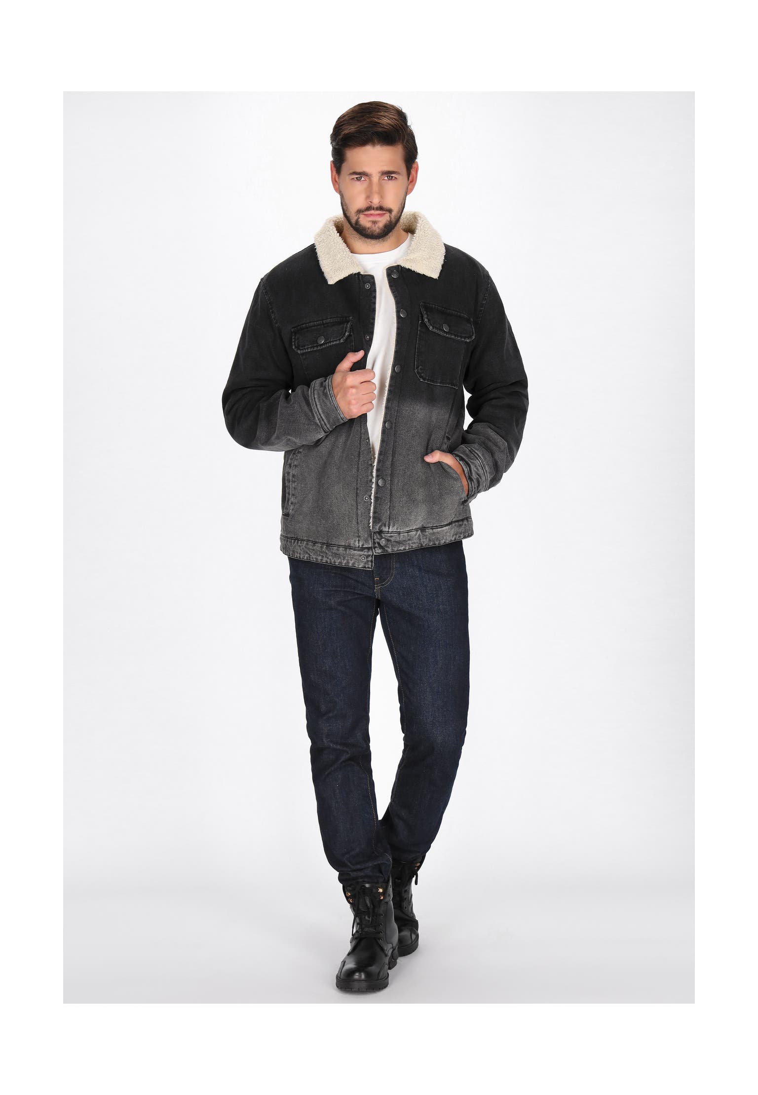 DREIMASTER Übergangsjacke vintage black, Bild 1