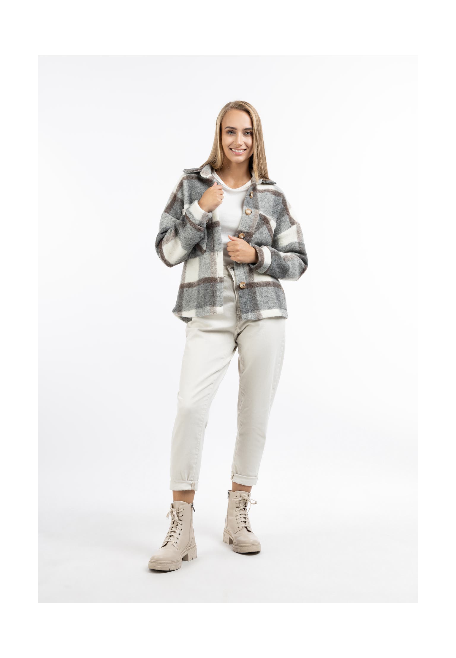 DREIMASTER Strickjacke Grau, Bild 1
