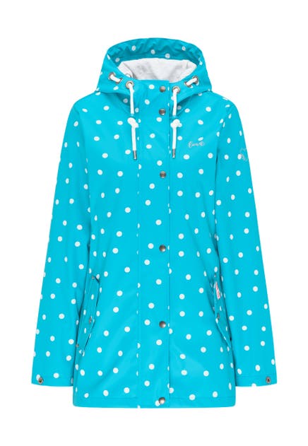 MYMO Regenjacke Türkis Aop