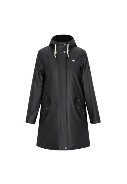 SCHMUDDELWEDDA Regenjacke black