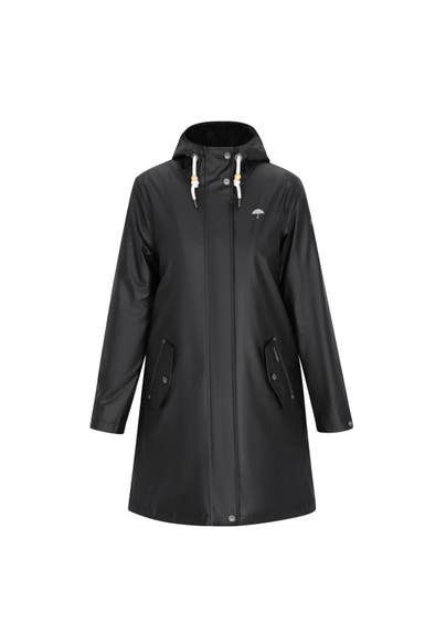 SCHMUDDELWEDDA Regenjacke black