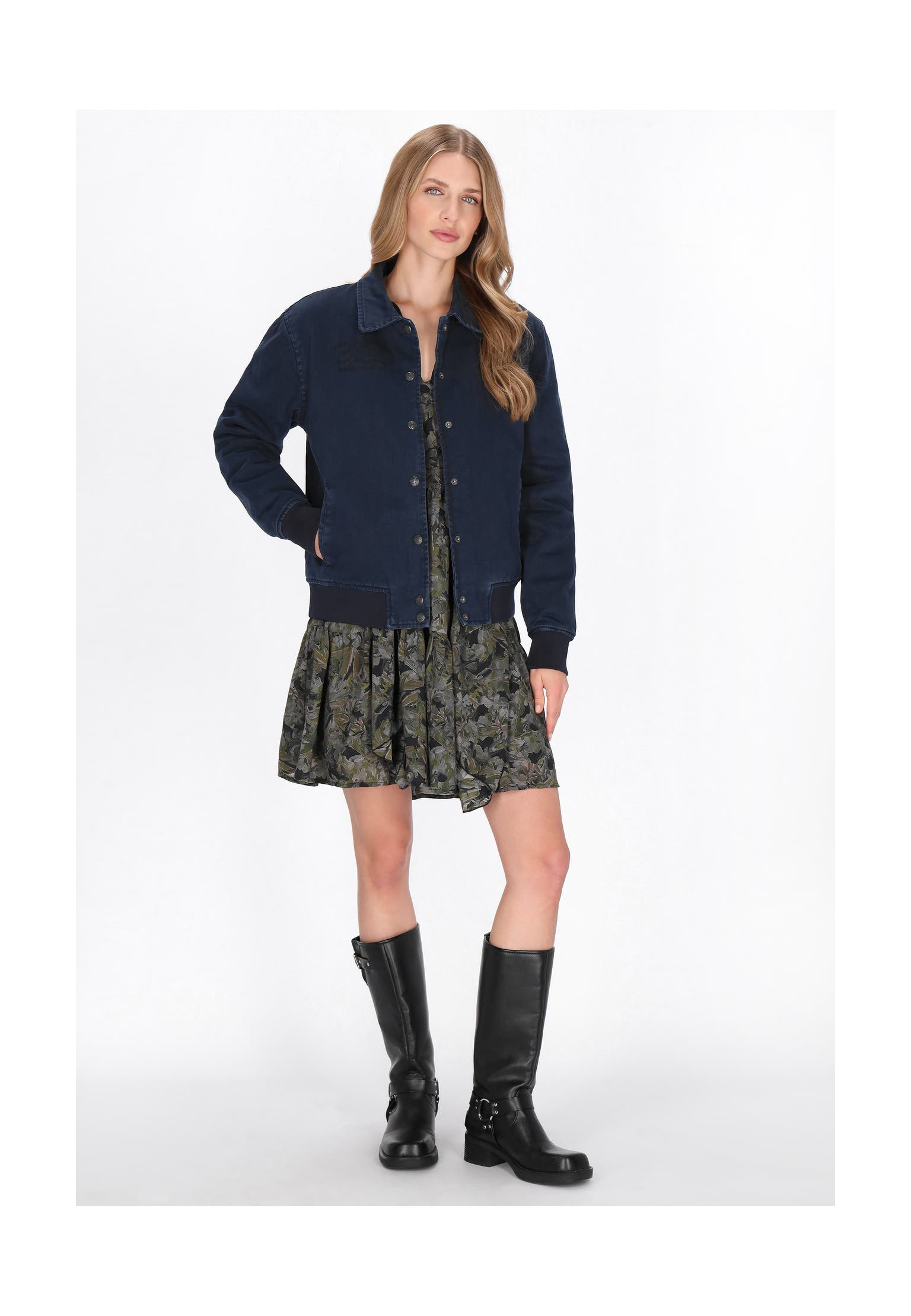 DREIMASTER Übergangsjacke navy, Bild 1