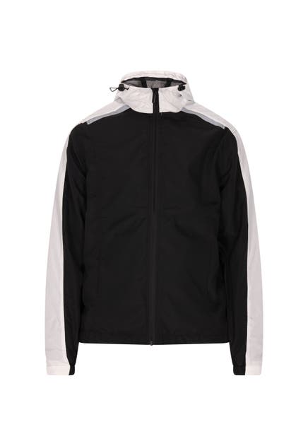 DREIMASTER Übergangsjacke Schwarz Weiss