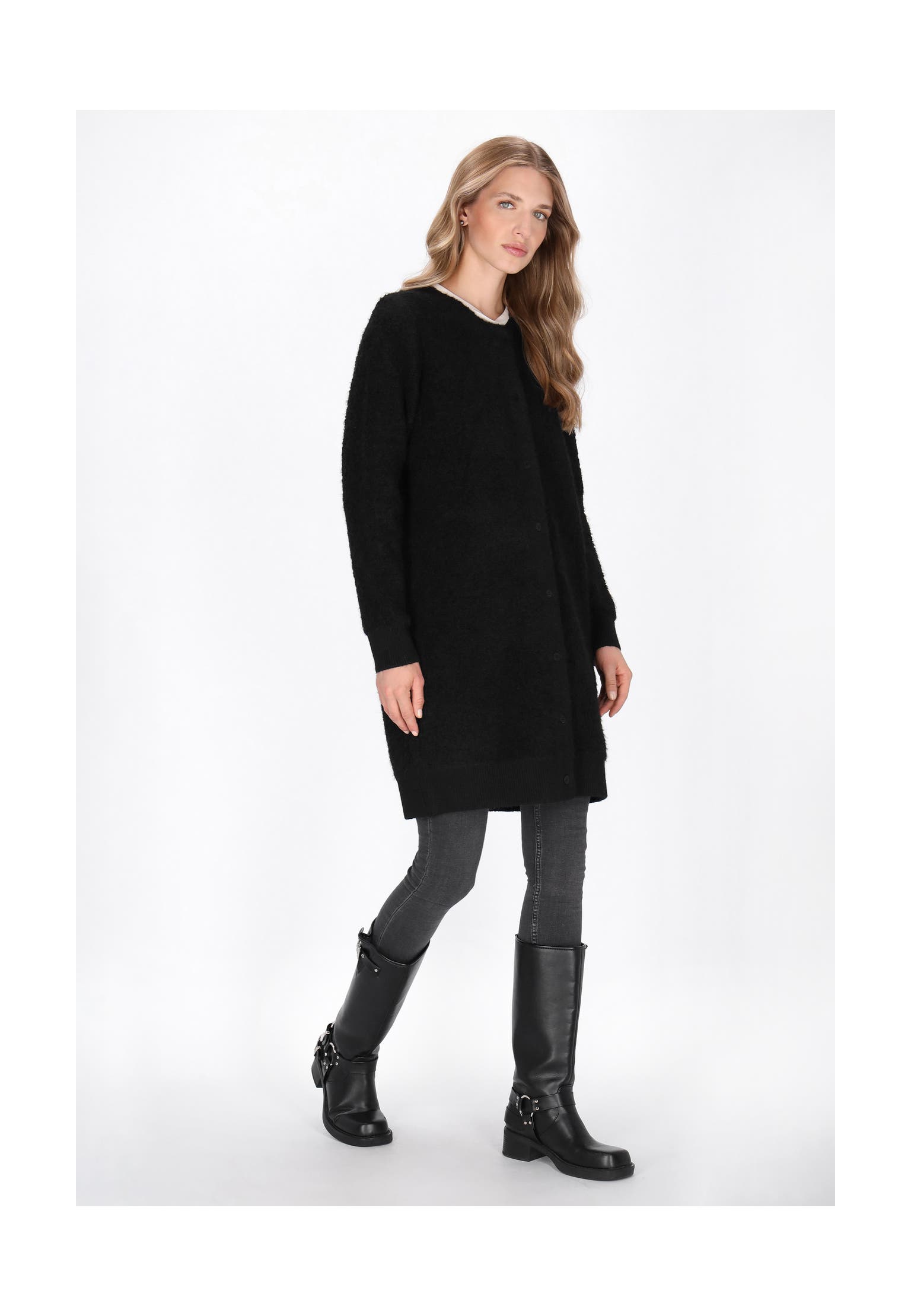 DREIMASTER Strickjacke black, Bild 1