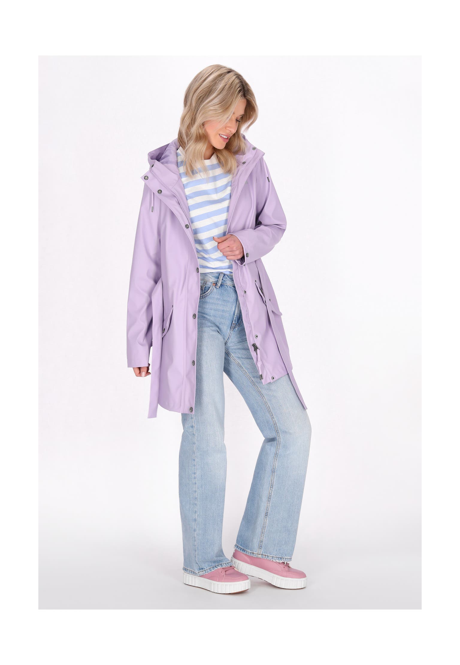 SCHMUDDELWEDDA Regenjacke violet, Bild 1