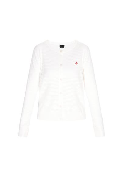 DREIMASTER Strickjacke offwhite